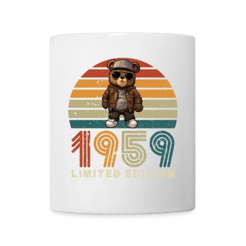 Limited Edition 1959 Birthday Vintage Retro - Mug - white - Front