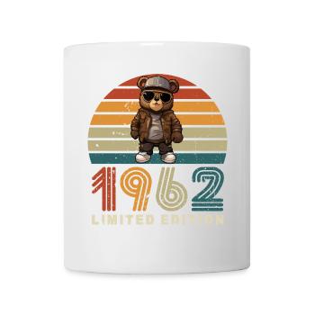 Édition limitée 1962 anniversaire Vintage rétro - Mug blanc - blanc - Devant