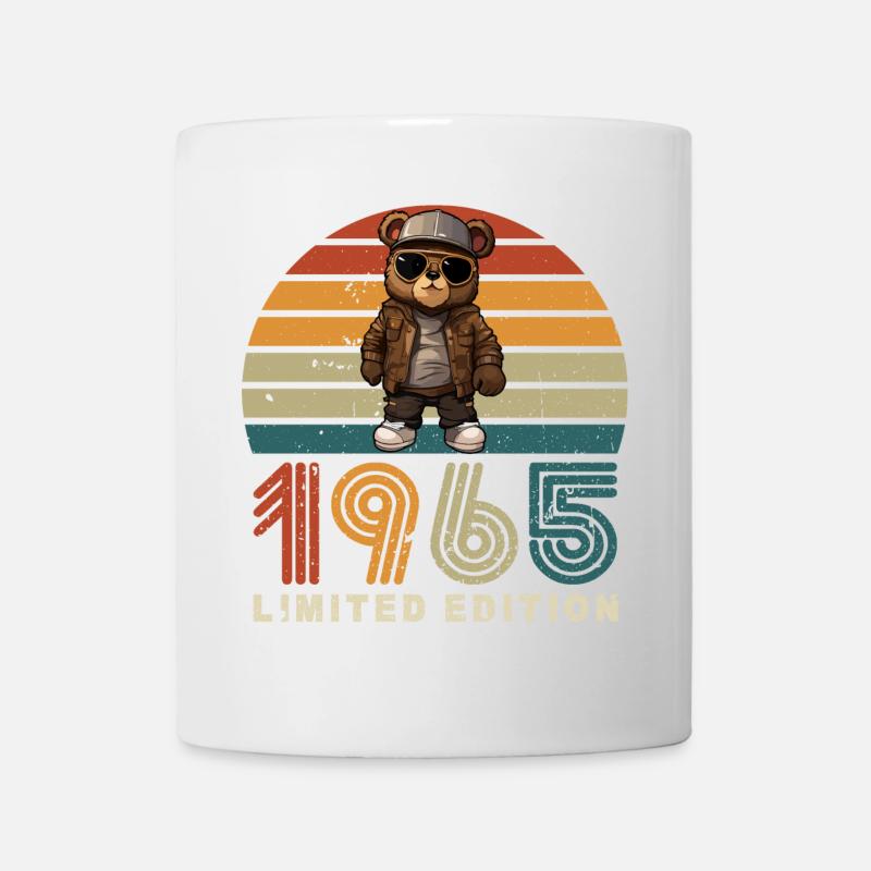 1965 Limited Edition Birthday Vintage Retro - Mug - white