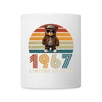Édition limitée 1967 année de construction anniversaire vintage - Mug blanc - blanc - Devant