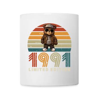 Limited Edition 1991 Year of Construction Birthday Vintage - Mug - white - Front