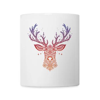 Christmas Reindeer - Mug - white - Front