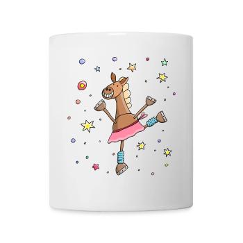 Jolie danse ballerine frange - Mug blanc - blanc - Devant