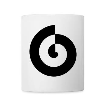 Spirale - Tasse - Weiß - Vorne