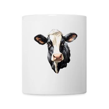 Fermier de cadeaux de la ferme noire et blanche Holst - Mug blanc - blanc - Devant