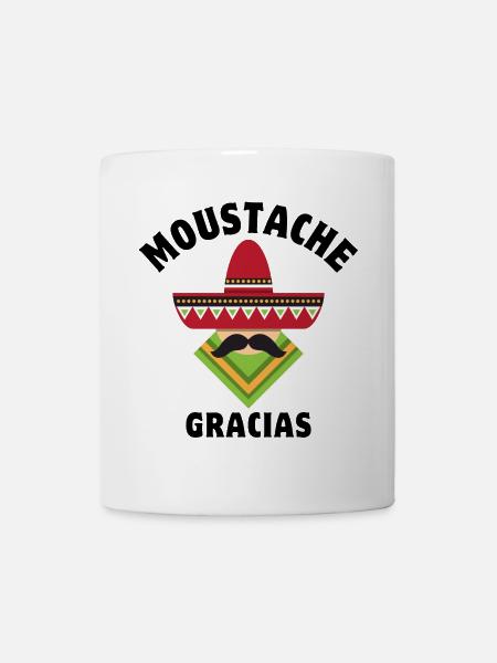 Mexiko, Mexiko, Sombréro, Mexikaner - Tasse - Weiß