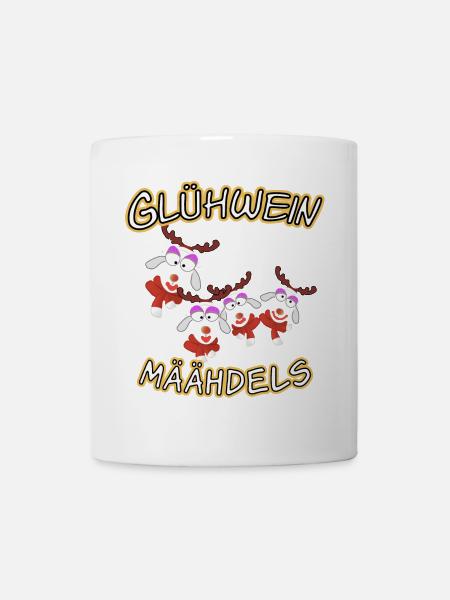 Glühwein Mädels - Tasse - Weiß