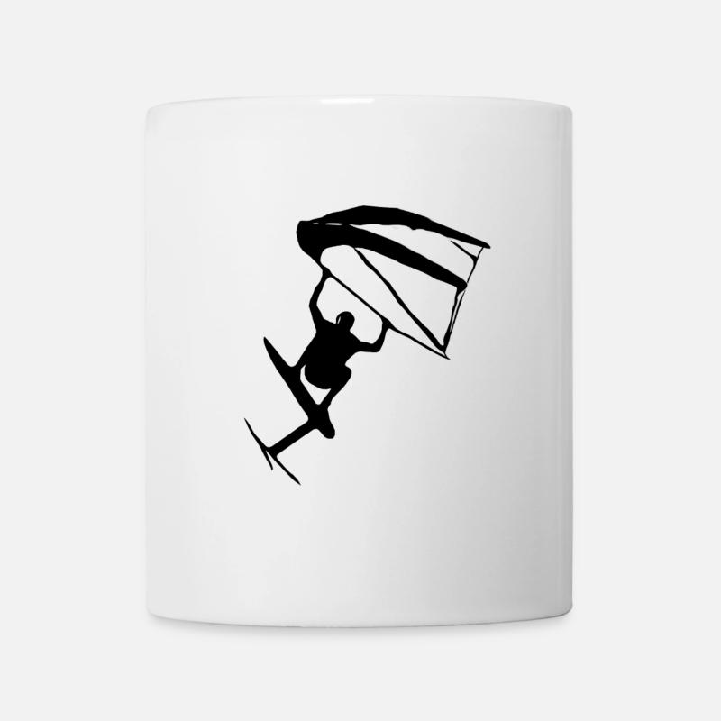 Trendy Wingfoil Style - Tasse - Weiß