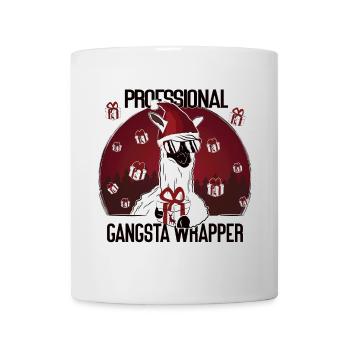 Gangsta Lama – Professional Gift Wrapper - Tasse - Weiß - Vorne