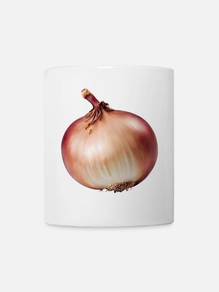 Zwiebel Zauber - Tasse - Weiß