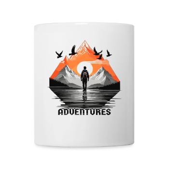 Adventure Travel - Mug - white - Front