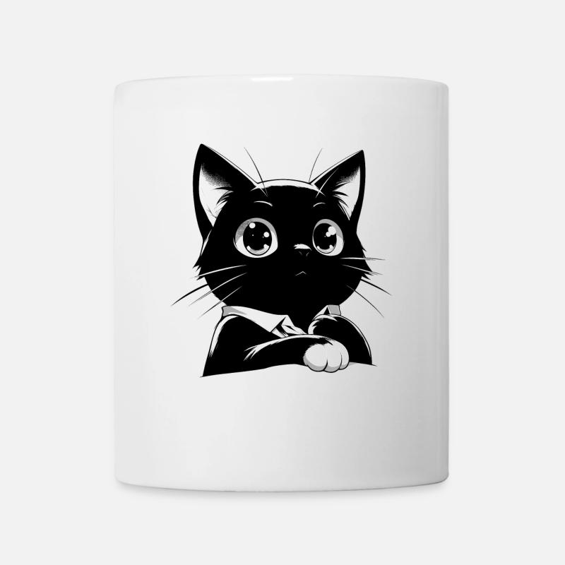 Anime Style Cat - Mug - white