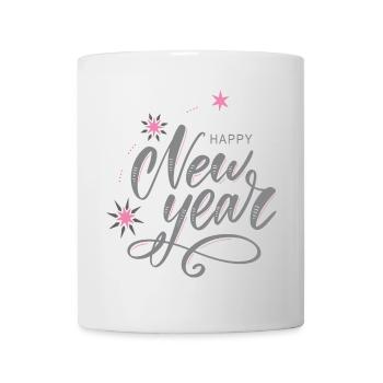 happy New Year - Tasse - Weiß - Vorne