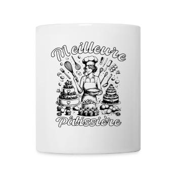 La meilleur pâtissière ! - Mug blanc - blanc - Devant