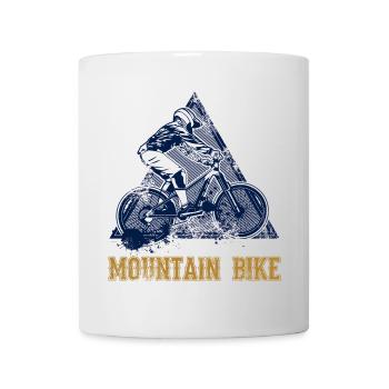 Mountain bike - Mug - white - Front