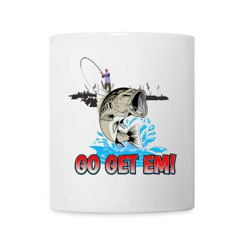ANGELN | Angelturnier-Geschenke Sonderedition - Tasse - Weiß - Vorne