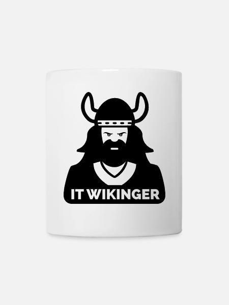 IT Wikinger: Tech Nordic Viking - Tasse - Weiß