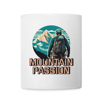 Bergsteiger aus Leidenschaft - Tasse - Weiß - Vorne