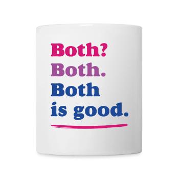 LGBTQ-Pride-Monat - Bisexuelle Pride - Tasse - Weiß - Vorne