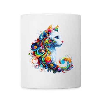 Cat - Mug - white - Front