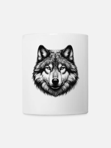 Wolf - Mug - white
