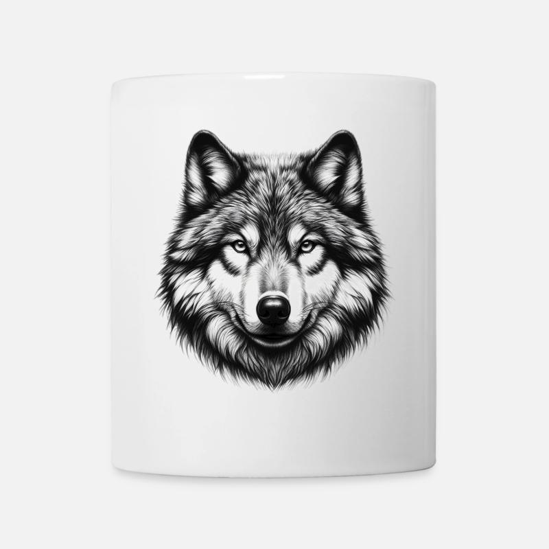Wolf - Mug - white