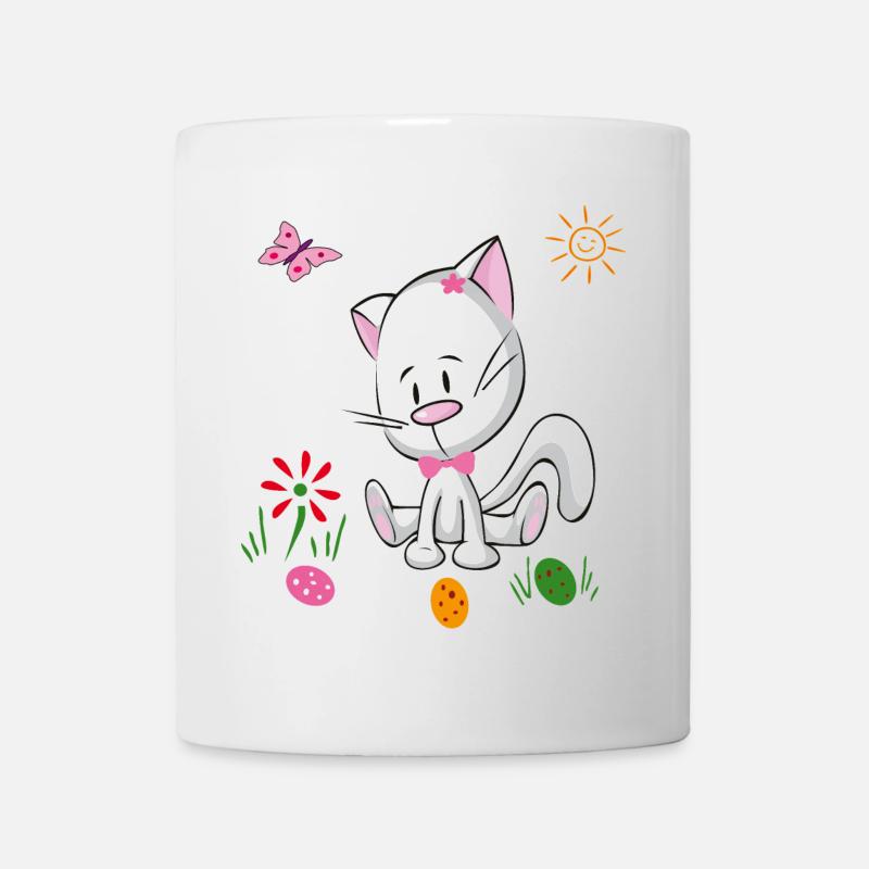 Ostereier Osterfest - Tasse - Weiß