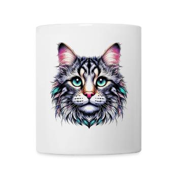 Cat - Mug - white - Front