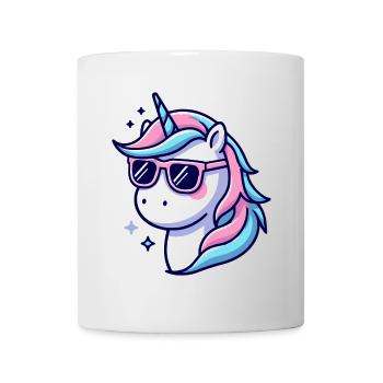 Pastel Neon Unicorn Shades - Mug - white - Front
