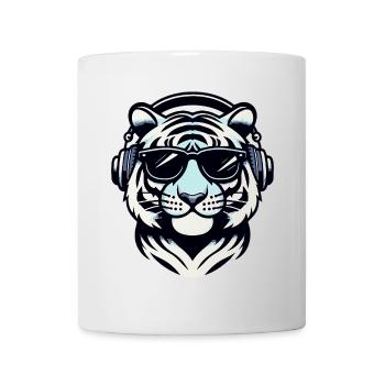 Tiger DJ Shades - Mug - white - Front