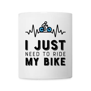 Dictons drôles Cyclisme - Mug blanc - blanc - Devant