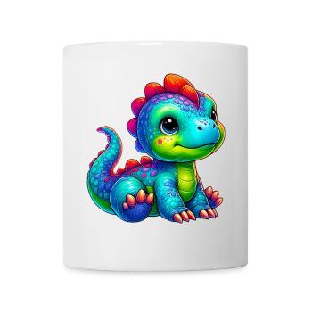 Dinosaurier - Tasse - Weiß - Vorne