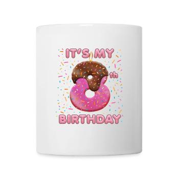 My 8th Birthday Donut - Mug - white - Front