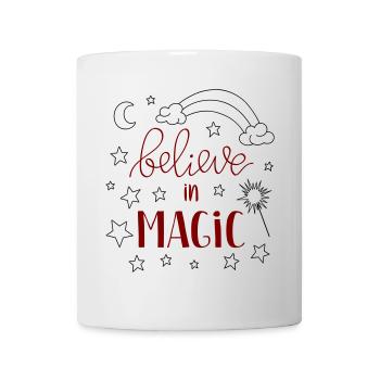 croire en la magie - Mug blanc - blanc - Devant