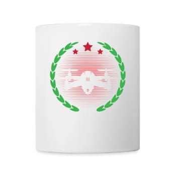 Drohnen-Pilot - Tasse - Weiß - Vorne
