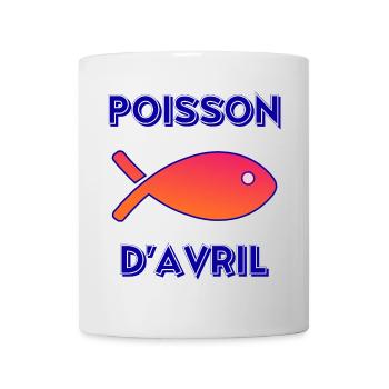 FISH. APRIL FOOL - Mug - white - Front