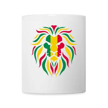 Reggae Löwe - Tasse - Weiß - Vorne