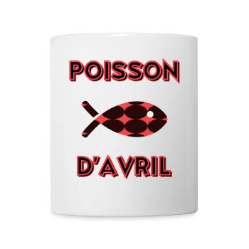 FISH. APRIL FOOL - Mug - white - Front