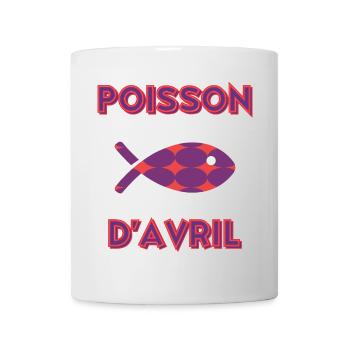 FISH. SARDINE. APRIL FOOL - Mug - white - Front
