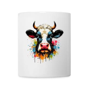Vache - Mug blanc - blanc - Devant