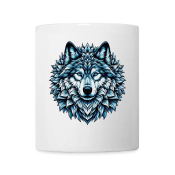 Loup - Mug blanc - blanc - Devant