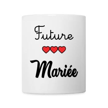 MARIEE. FUTURE MARIEE. EVJF. TEAM. TEAM MARIEE - Mug blanc - blanc - Devant