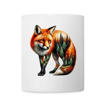 Fuchs - Tasse - Weiß - Vorne