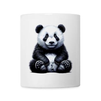 Panda - Tasse - Weiß - Vorne
