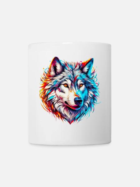 Wolf - Mug - white