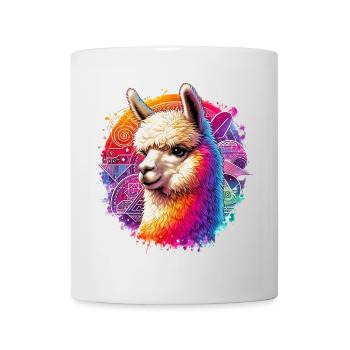 Alpaka - Tasse - Weiß - Vorne