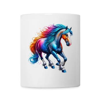 Cheval - Mug blanc - blanc - Devant