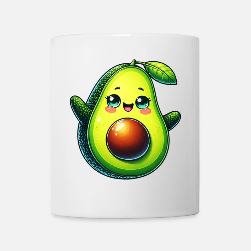 Avocado - Tasse - Weiß