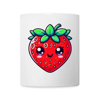 Fraise Fraises - Mug blanc - blanc - Devant