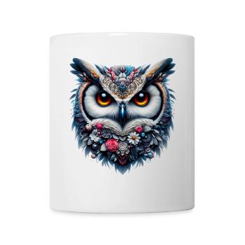 Eule - Tasse - Weiß - Vorne